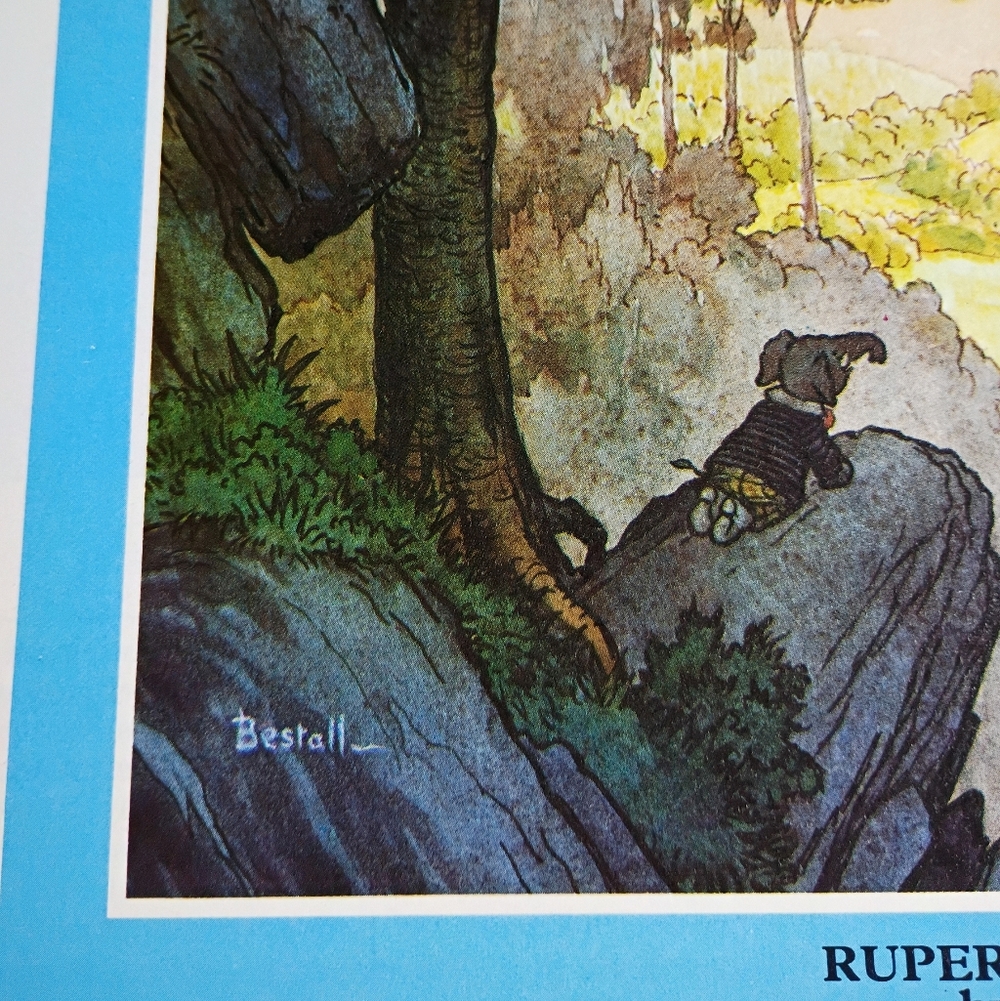 NEW Vintage 1988 UK Rupert Illustrated Storybook - Picture 14 of 14